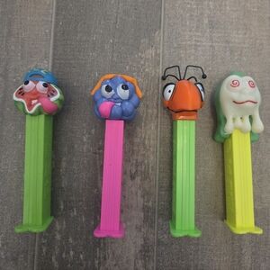 Set Of 4 Pez Dispensers